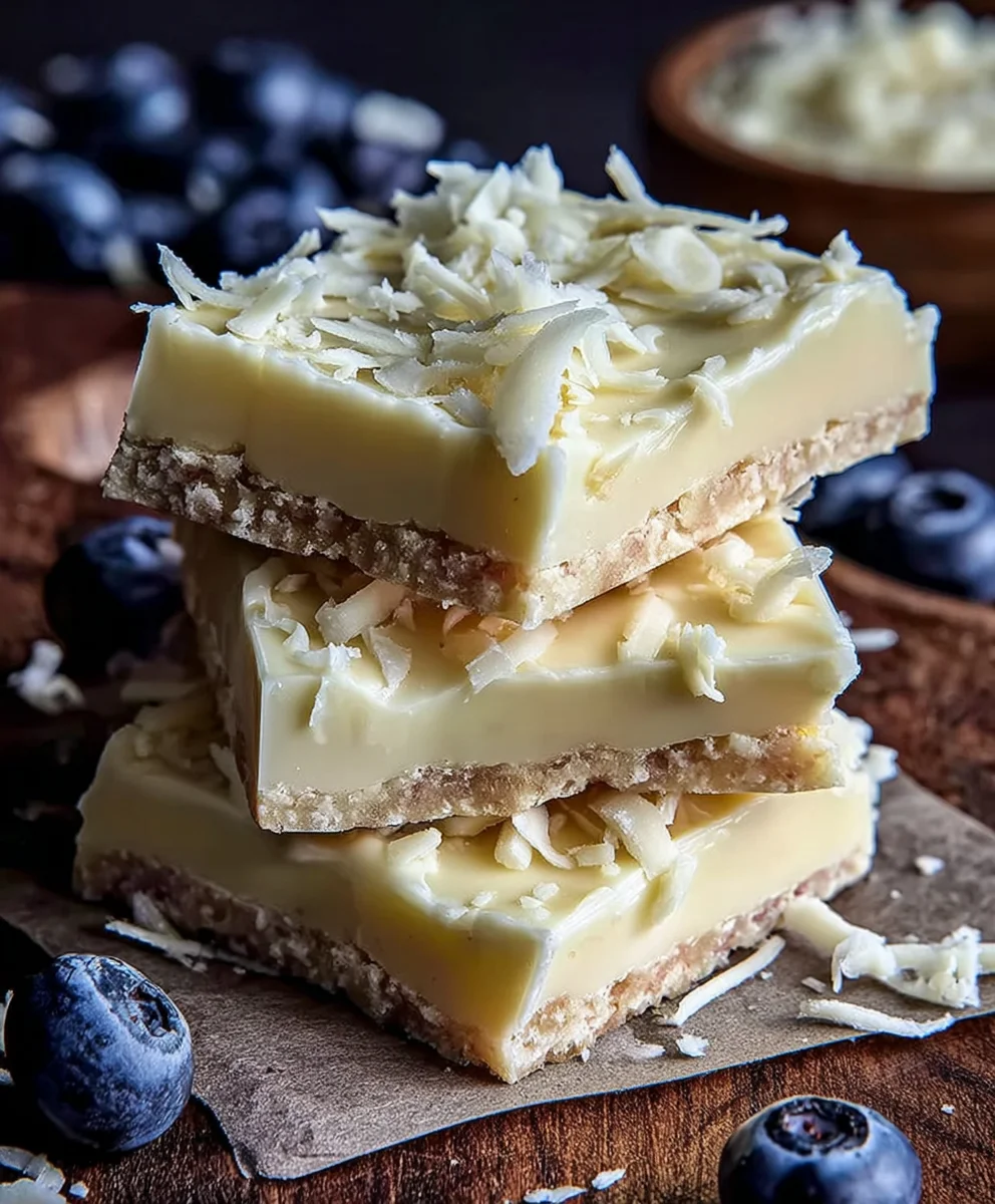 Easy White Chocolate Bars - Delicious & Simple Recipe